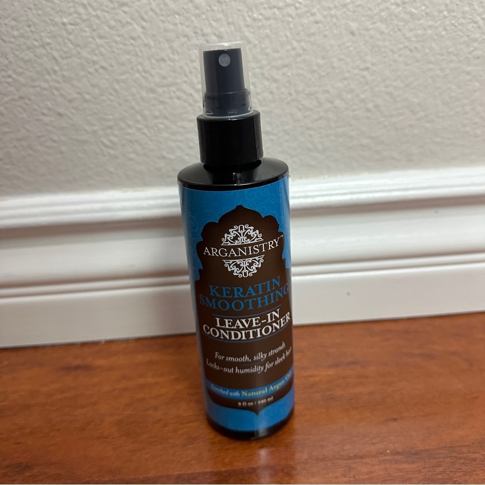 Arganistry Smoothing Keratin Leave-In Conditioner 8 OZ